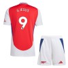 Maglia ufficiale Arsenal G. Jesus 9 Casa 2024-25 per Bambino